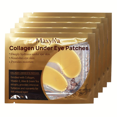 Maxylva Collagen Under Eye Patches - Hydrating & Moisturizing