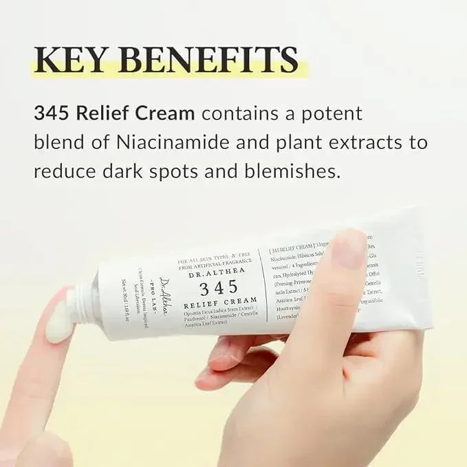 Dr.Althea 345+147 Cream I Daily Skin Barrier Care IDeep Hydrating with Hyaluronic Acid & Ceramides